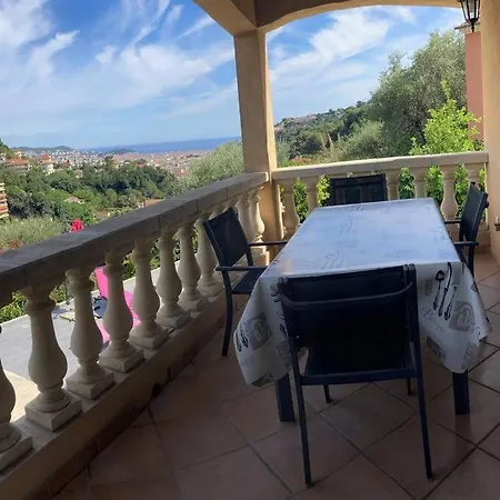 וילה Avec Piscine Et Vue Magnifique Sur ניס